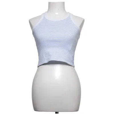 Linne (Blå, Vit) från Hibou Bomull, Elastan