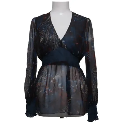 Blouse (Bleu, Rouge, Marron, Multicolore) de Rick Cardona Soie