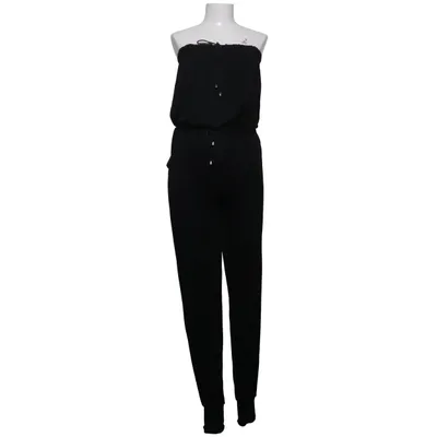 Jumpsuit (Zwart) van Queenie Elastaan, Viscose