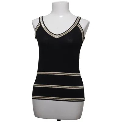 Tanktop  (Sort, Beige) fra Diana Gallesi Polyamid, Viscose