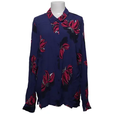 Bluse (Blå, Pink) fra Pom Amsterdam Viscose
