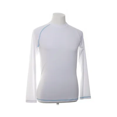 T-shirt à manches longues (Blanc, Bleu) de BTWIN Polyester