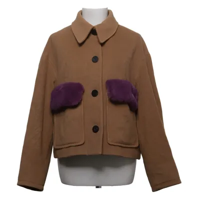 Jacka (Beige, Lila) från Oh! by Kopenhagen Fur Minkpäls, Polyamid, Polyester, Ull