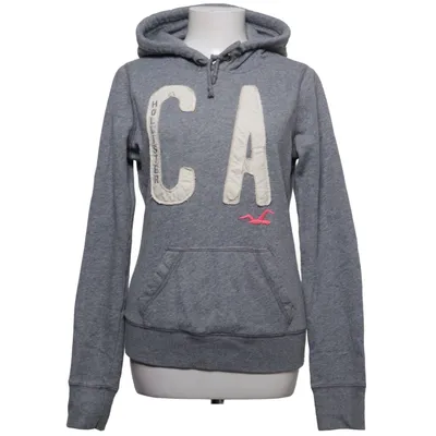 Huvtröja (Grå) från Hollister California Bomull, Polyester