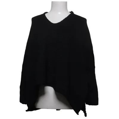Poncho (Black) from Kandis&Kandis Man Merino wool