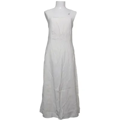 Jurk (Wit) van Mango Katoen, Polyester, Viscose