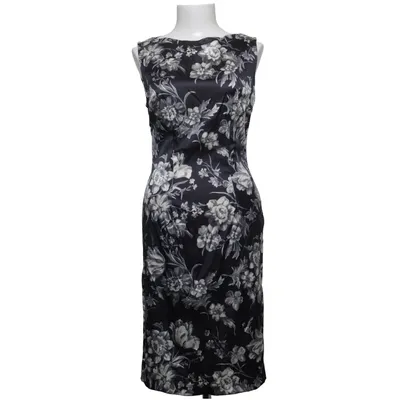 Jurk (Zwart, Wit) van Lorena Conti Elastaan, Polyamide, Polyester