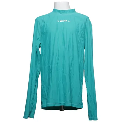 T-shirt à manches longues (Turquoise) de Warp Élasthane, Polyamide