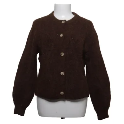 Cardigan (Brun) fra Atelier Reve Alpacauld, Elastan, Polyamid, Polyester