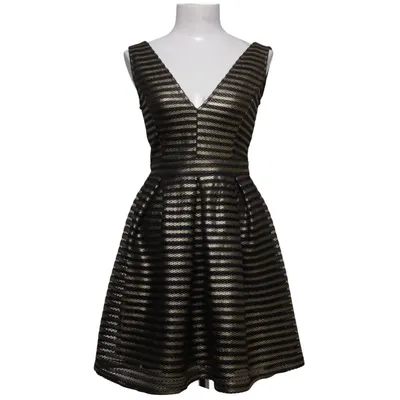 Cocktailkleid (Schwarz, Gold) von Oh My Love Polyester