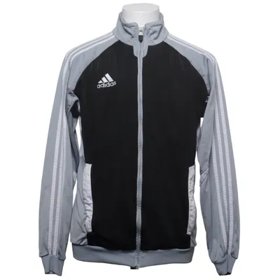 Träningsjacka (Svart, Blå) från Adidas Polyester