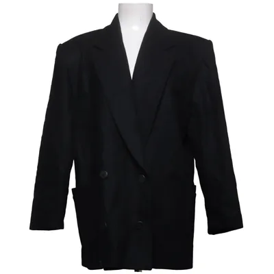 Blazer (Black) from Piretta Acetate, Polyamide, Polyester, Wool