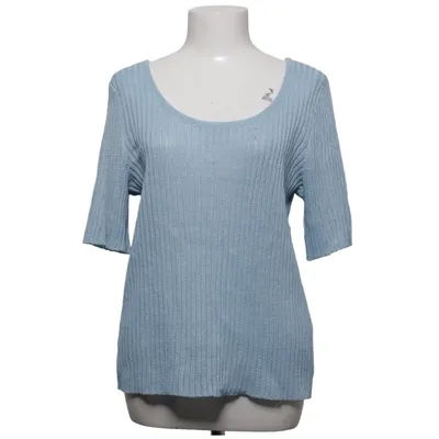 Sweater (Dalia 113 L - hørbluse lyseblå) from Dalia Linen