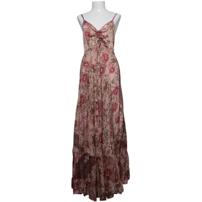 Maxi jurk (Beige, Meerkleurig) van B&B Zijde