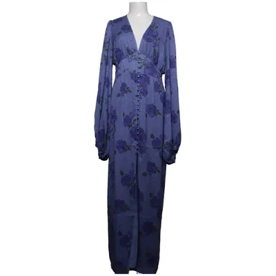 Maxi dress (Purple) from Adoore Elastane, Polyester