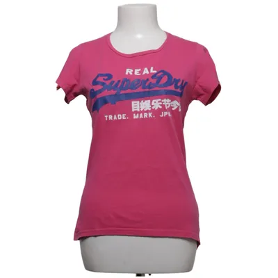 T-shirt (Rose) de Superdry Vintage Coton
