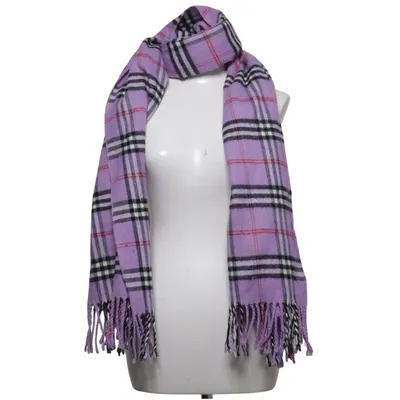 Écharpe (Violet, Blanc, Noir) de Royal Rossi Cachemire