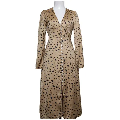 Kjole (Beige, Sort) fra Adoore Polyester