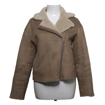 Shearlingjacka (Beige) från Zara Basic Outerwear Akryl, Polyester