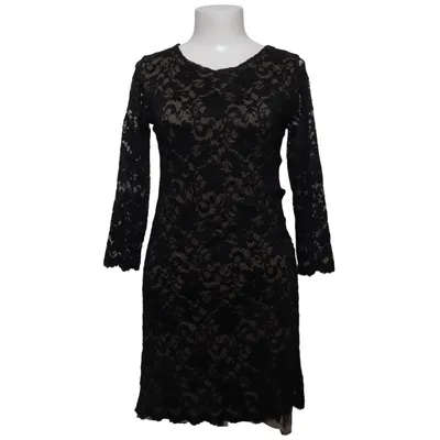 Jurk (Zwart, Beige) van Zitella Elastaan, Viscose