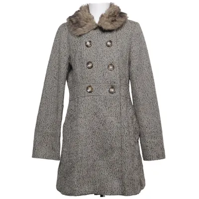 Frakke (Grå, Brun) fra Lindex Akryl, Bomuld, Polyamid, Polyester, Uld