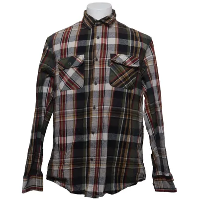 Flannel shirt (Green, Multicolored) from Swedteam Cotton