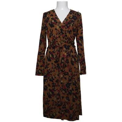Wrap dress (Brown, Black, Red, Multicolored) from Thought Cotton, Elastane, Viscose