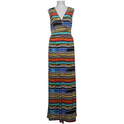 Maxi dress (Blue, Multicolored) from Mlle Gabrielle Elastane, Polyester