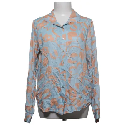 Blouse (Blue, Orange, Multicolored) from Daynight Casual Viscose