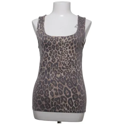 Tank Top (Gray, Brown) from Zara Elastane, Polyamide