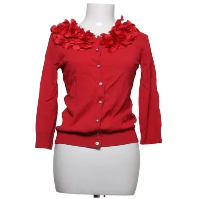 Cardigan (Rouge) de Cable & Gauge Polyamide, Viscose