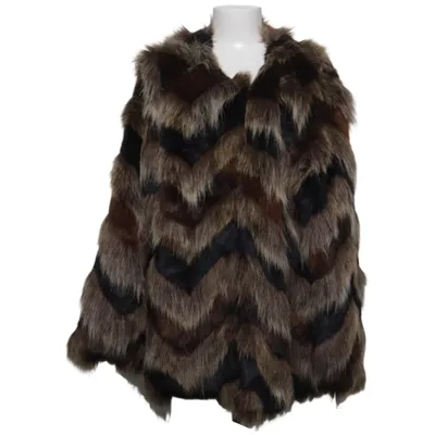 Winter jacket (Black, Brown, Multicolored) from Sarah Kern Acrylic, Polyester