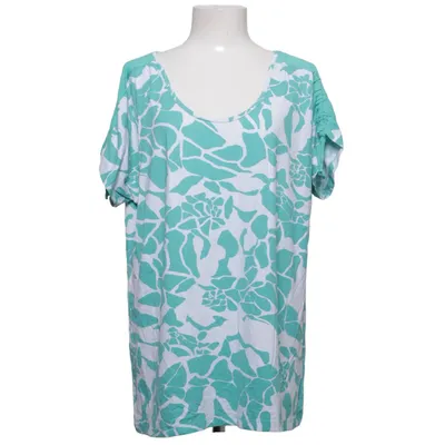 Top (Wit, Turquoise) van Liberty Woman Elastaan, Viscose