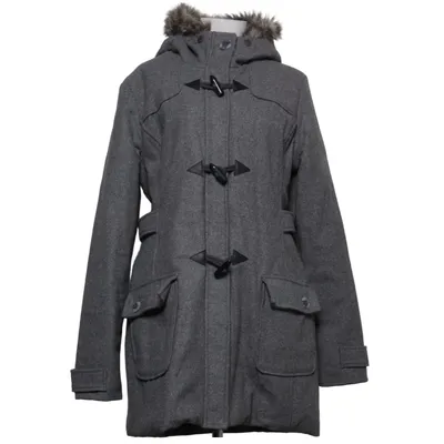 Duffle coat (Gris) de Bench Acrylique, Polyester, Viscose, Laine