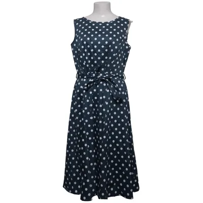 Kleid (Blau, Weiß) von Lady Vintage Baumwolle, Elasthan