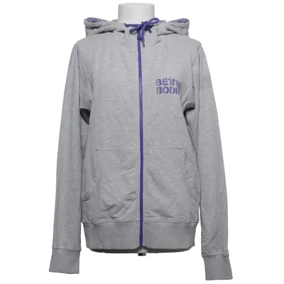 Huvtröja (Grå, Lila) från Better Bodies Bomull, Elastan, Polyester