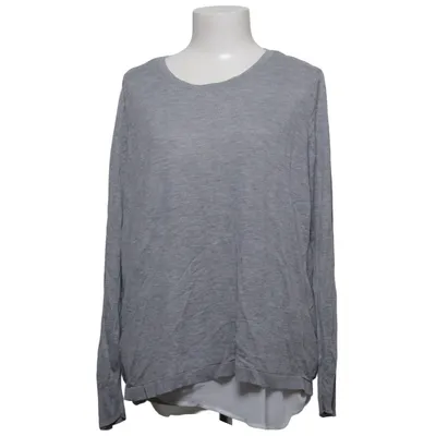 Pull-over (Gris, Blanc) de H&M+ Acrylique, Polyester, Viscose