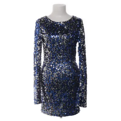 Cocktailklänning (Blå, Silverfärgad, Flerfärgad) från Nelly Eve Polyester