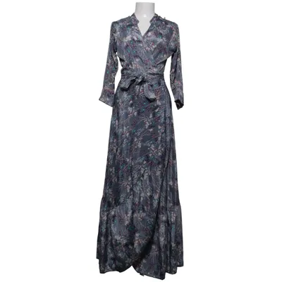 Omlottklänning (Blå, Flerfärgad) från Trilce Polyester