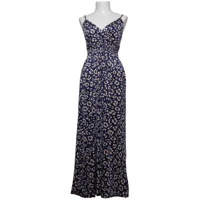 Maxi jurk (Blauw, Beige) van Apart Elastaan, Polyester