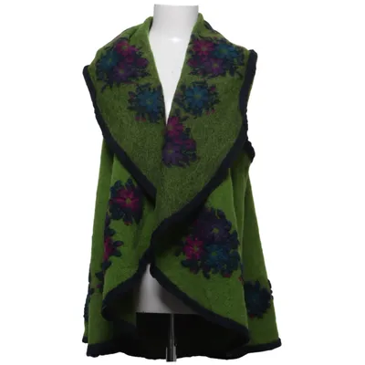 Väst (Grön, Flerfärgad) från Alexia Polyester, Ull