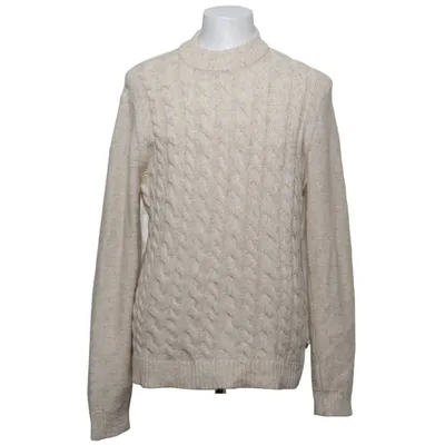 Sweater (Beige) from Olymp Cotton, Wool