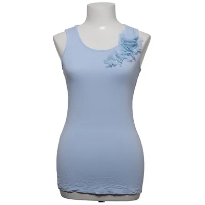 Tanktop (Blauw) van Oxygene Elastaan, Polyester, Viscose