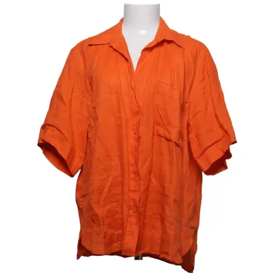 Short sleeve shirt (Orange) from Arket Linen
