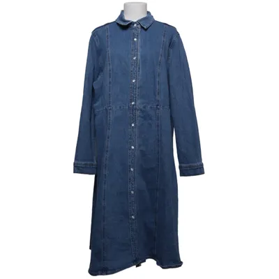 Denim jurk (Blauw) van Ellos Katoen, Elastaan