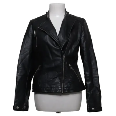 Bikerjacka (Svart) från King of Fashion Polyester