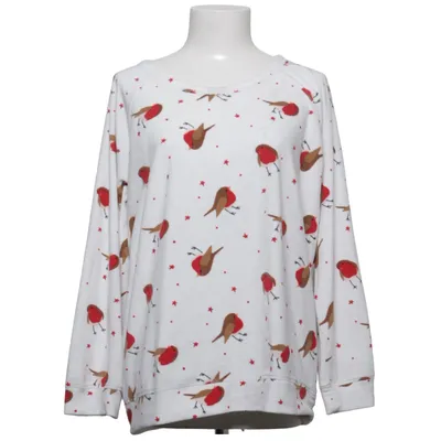Jultröja (Vit, Röd, Brun) från Tu Woman Polyester