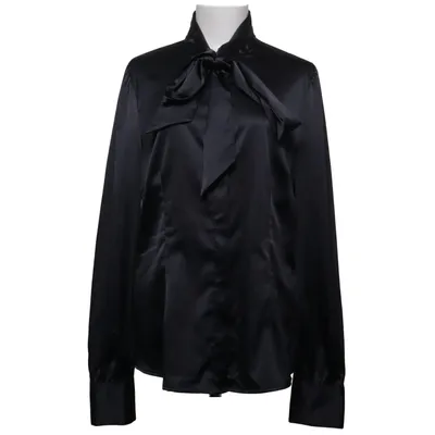 Blouse lavallière (Gris) de Hawes & Curtis Élasthane, Polyester
