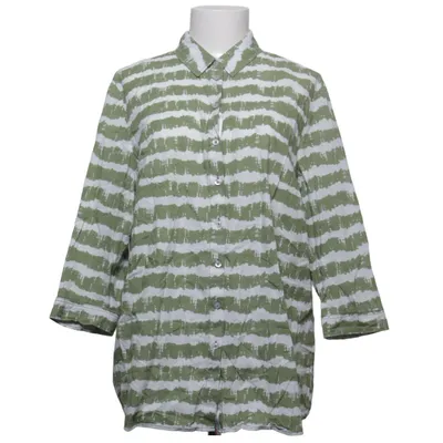 Shirt (Green, White) from Erfo Pure Cotton