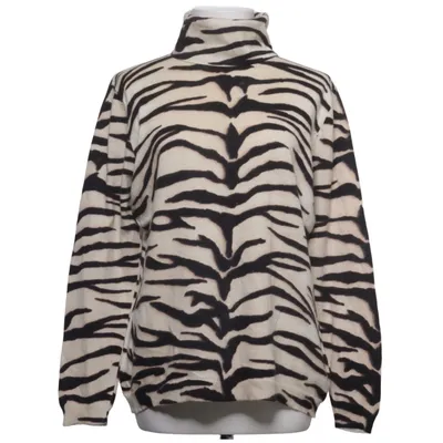 Turtleneck (Beige, Sort) fra Monari Bomuld